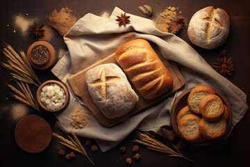 Wall Mural - Bread