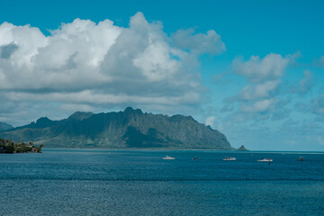 Wall Mural - Kaneohe Bay, Heʻeia State Park, Oahu, Hawaii