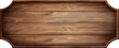 © pickypix - Wooden signboard transparent background