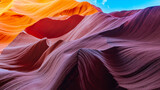 Fototapeta  - antelope canyon page state - abstract background