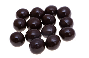 Poster - chocolate balls isolated