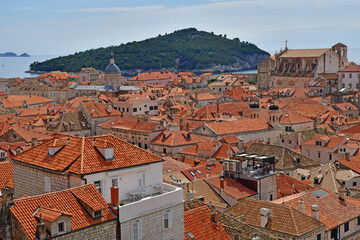 Wall Mural - Dubrovnik; Croatia - august 29 2022 : picturesque old city