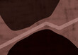 © Nadine Greeff - Earth tones brown textured  background. Abstract design with graphic shapes