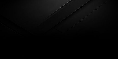 Wall Mural - Black background. Abstract black gradient background. Abstract black background with stripes