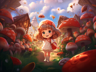 Wall Mural - fairy tale princess