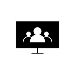 Wall Mural - Dynamic Digital Presence: Comprehensive Set of Digital Marketing Black Fill Icons - Website, SEO, Social Media, Online Advertising, Mail, Content, Strategy, Target, Feedback, Store - Stock Vector.