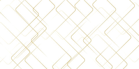 Wall Mural - abstract colorful golden and white geometric square and random lines with realistic line geometric s
