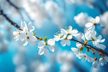 Wall Mural - cherry tree blossom