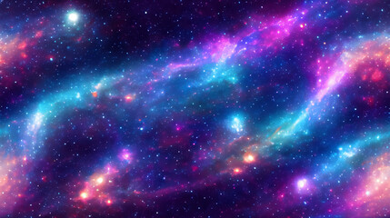 Galaxy vibrant seamless