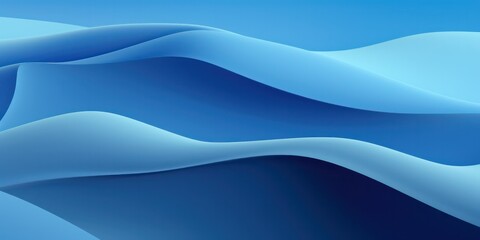 Abstract background featuring blue sand dunes, evoking a sense of tranquil desert beauty.