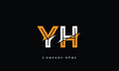 © grafic.ustani - YH, HY, Y, H Abstract Letters Logo Monogram