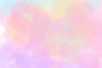 abstract pastel watercolor background. pink, blue, purple 