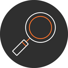 Sticker - Magnifying Glass Icon