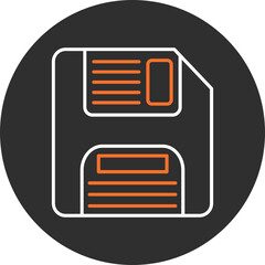 Sticker - Floppy Disk Icon