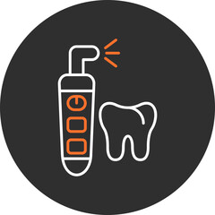 Wall Mural - Dental Irrigator Icon