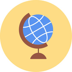 Poster - Globe Icon