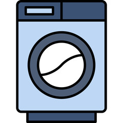 Wall Mural - Washing Machine Icon