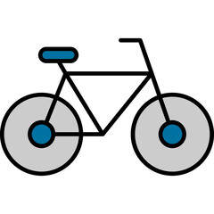 Canvas Print - Bicycle Icon