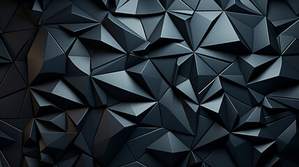 3d abstract triangular background