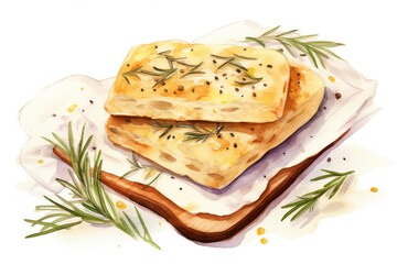 Wall Mural - Traditional food homemade snack tasty cuisine lunch bread meal baked delicious background