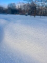 Natural snow background, shining snow