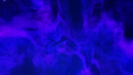 nebula gas cloud in deep outer space
