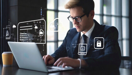 Background information on business finance and investments, global business data analysis concepts. generative ai