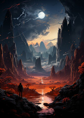 Wall Mural - Space Poster