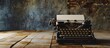 © HN Works - Old type writer with a blank sheet of paper. Creative Banner. Copyspace image