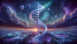 Bioinformatics: Illuminated DNA Helix in Cybernetic Landscape