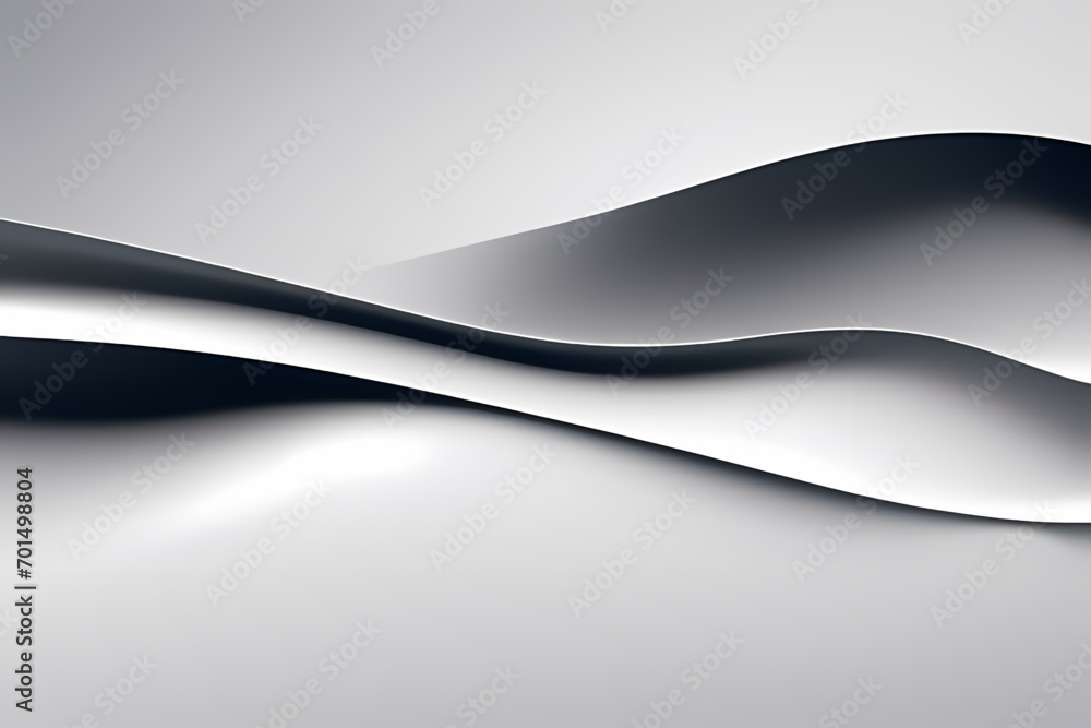 Modern colorful abstract gray wave background with wave lines. vector ...