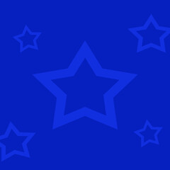 blue star background