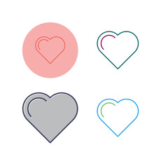 Poster - Heart Vector Icon