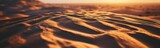 Fototapeta Zachód słońca - Sand desert. Banner