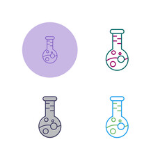 Sticker - Chemical Vector Icon