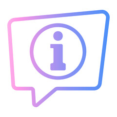 Sticker - information icon