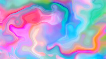 Abstract gradient color liquid background. 