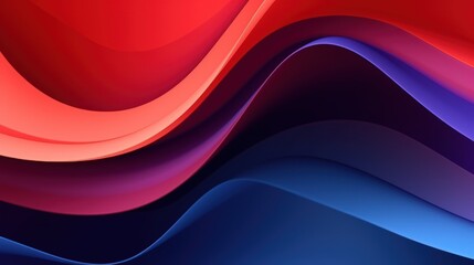 Wall Mural - Abstract multicolored dynamic wave and lines motion design background. Generate AI image