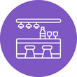© SAMDesigning - Bar Line Color Icon