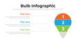 © NahidaAkter - Bulb infographic presentation layout fully editable.