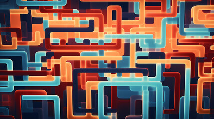 Digital technology abstract graphics poster web page PPT background, abstract background