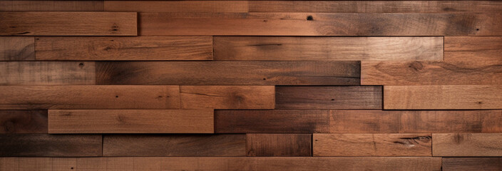 Wall Mural - wooden wall background texture, brown wood pattern