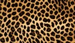 © Maule - texture of print fabric striped leopard for background. Yellow and black