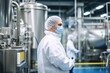 © Silvana - A dedicated chemical engineer works in a laboratory, carefully conducting experiments with diverse substances while wearing safety goggles and a lab coat