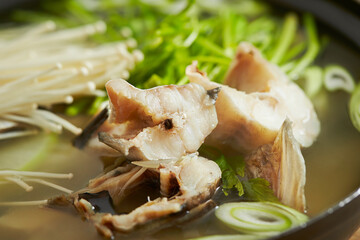 Fish soup with vegetables	