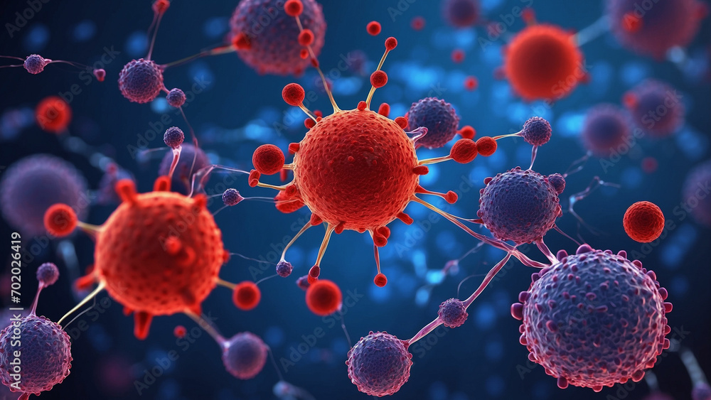 Photo Stock Explore the process of antigen presentation and its ...
