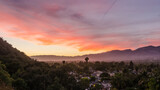 Fototapeta Miasta - Santa Barbara Mountain Views