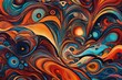 abstract pattern with swirls