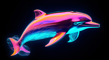 Realistic Lifelike Dolphin
