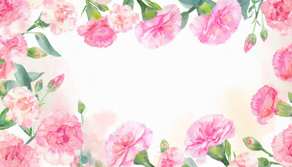  カーネーションの花